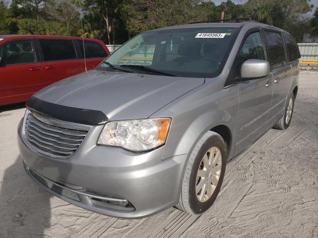 2C4RC1BGXFR565143 - 2015 CHRYSLER TOWN & COU TOURING SILVER photo 1