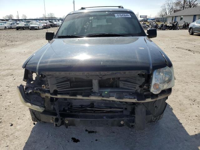 1FMEU73876UA43784 - 2006 FORD EXPLORER XLT BLACK photo 5