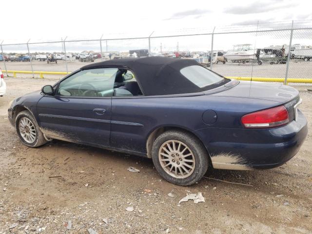 1C3EL55R26N173634 - 2006 CHRYSLER SEBRING TOURING BLUE photo 2