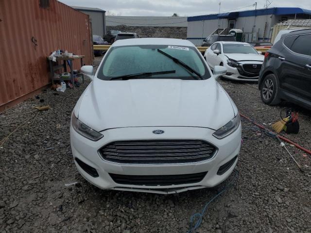 3FA6P0H76ER393782 - 2014 FORD FUSION SE WHITE photo 5