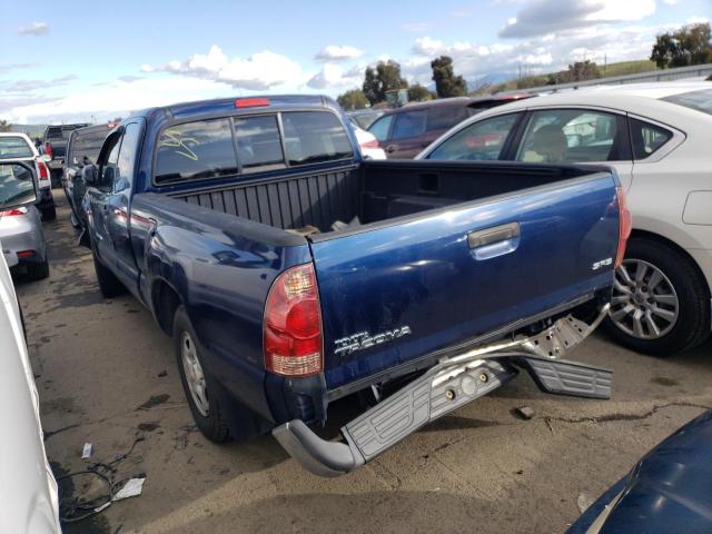 5TETX22N08Z481148 - 2008 TOYOTA TACOMA ACCESS CAB BLUE photo 2