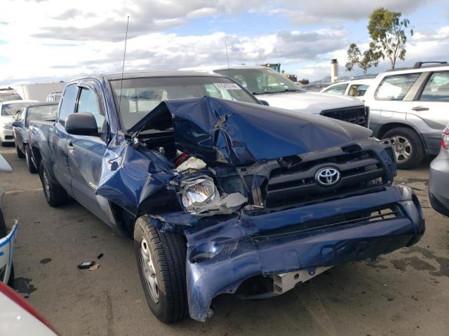 5TETX22N08Z481148 - 2008 TOYOTA TACOMA ACCESS CAB BLUE photo 4