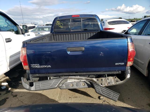 5TETX22N08Z481148 - 2008 TOYOTA TACOMA ACCESS CAB ლურჯი ფოტო 6