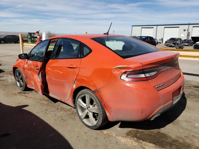 1C3CDFEB8FD266600 - 2015 DODGE DART GT ORANGE photo 2