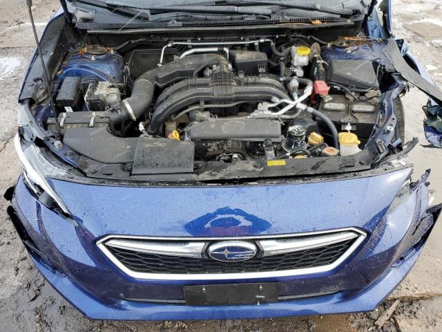 4S3GTAD68J3747274 - 2018 SUBARU IMPREZA PREMIUM PLUS BLUE photo 11