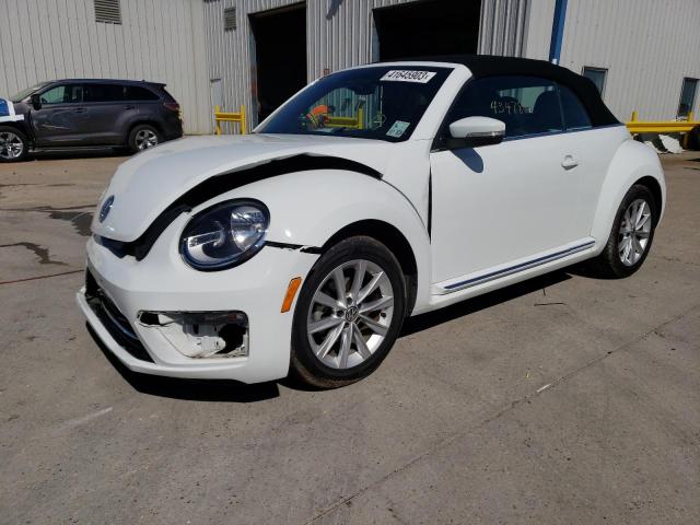 3VW517AT3HM809387 - 2017 VOLKSWAGEN BEETLE S/SE WHITE photo 1