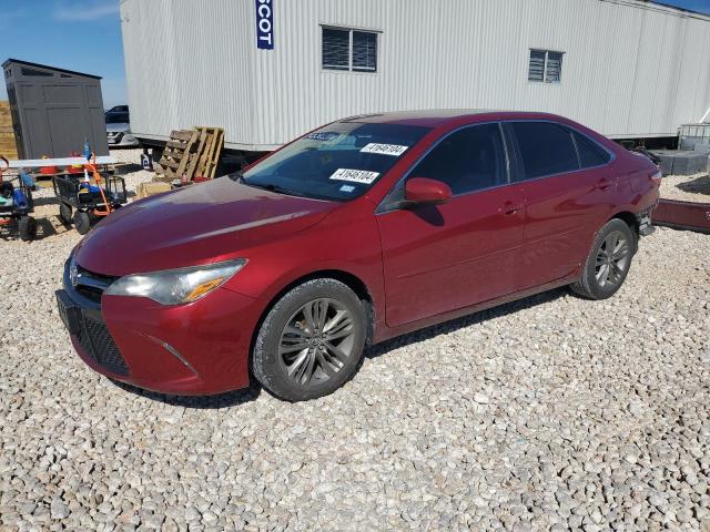 4T1BF1FK5HU751889 - 2017 TOYOTA CAMRY LE RED photo 1