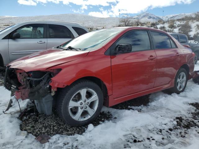 5YFBU4EE0CP063568 - 2012 TOYOTA COROLLA BASE RED photo 1