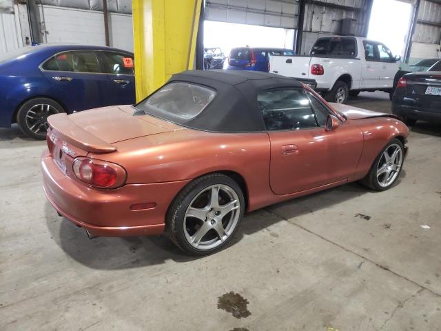 JM1NB354050411600 - 2005 MAZDA MX-5 MIATA SPEED ORANGE photo 3