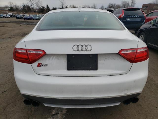 WAURV78T89A002907 - 2009 AUDI S5 QUATTRO WHITE photo 6