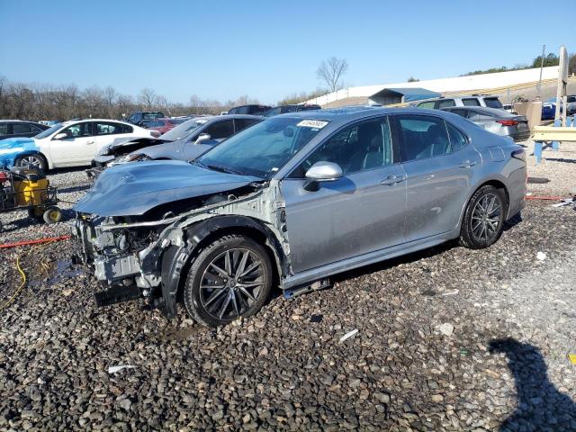 4T1T11AK8RU872721 - 2024 TOYOTA CAMRY SE NIGHT SHADE SILVER photo 1