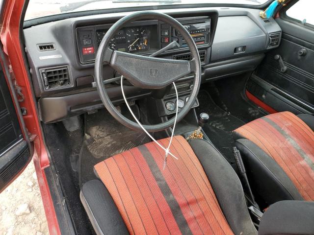 WVWCA0156CK003496 - 1982 VOLKSWAGEN RABBIT DELUXE RED photo 8