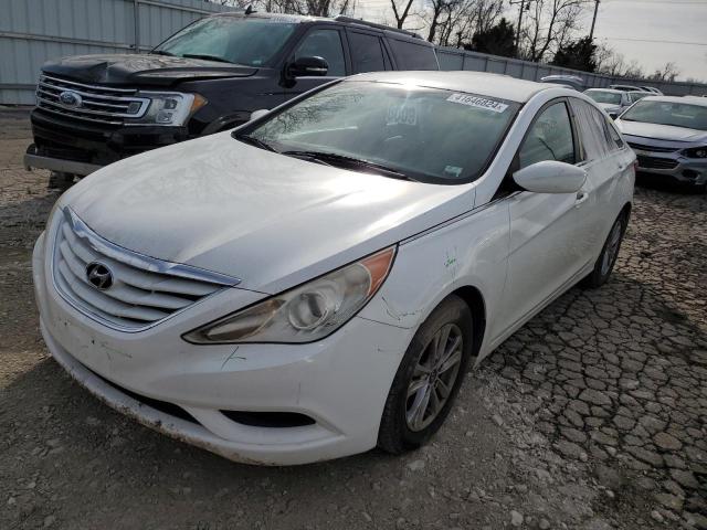 5NPEB4ACXBH172736 - 2011 HYUNDAI SONATA GLS WHITE photo 1