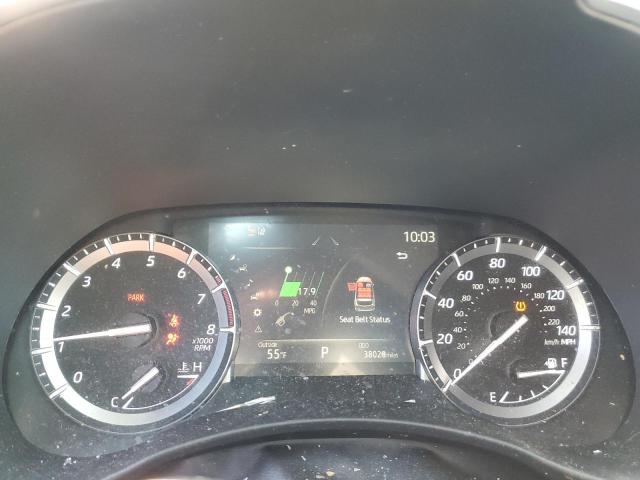 5TDGZRBH5MS555251 - 2021 TOYOTA HIGHLANDER XLE SILVER photo 9