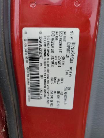 2C4GP54L65R313353 - 2005 CHRYSLER TOWN & COU TOURING წითელი ფოტო 13