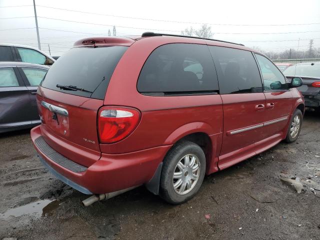 2C4GP54L65R313353 - 2005 CHRYSLER TOWN & COU TOURING წითელი ფოტო 3