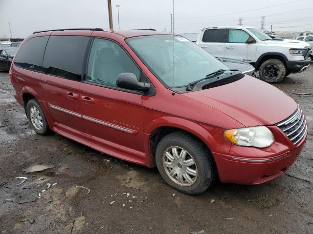 2C4GP54L65R313353 - 2005 CHRYSLER TOWN & COU TOURING წითელი ფოტო 4