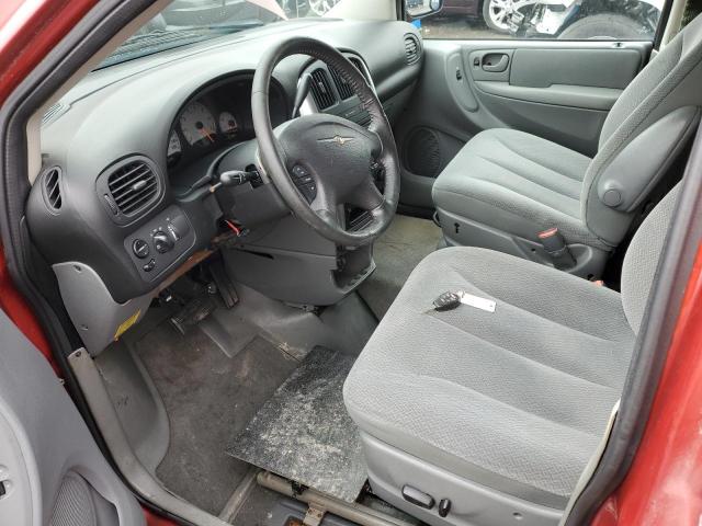 2C4GP54L65R313353 - 2005 CHRYSLER TOWN & COU TOURING წითელი ფოტო 7