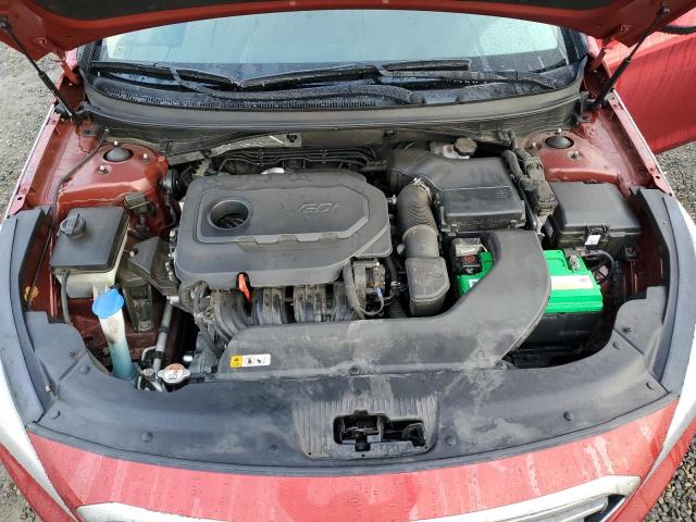 5NPE24AF6GH431837 - 2016 HYUNDAI SONATA SE RED photo 11