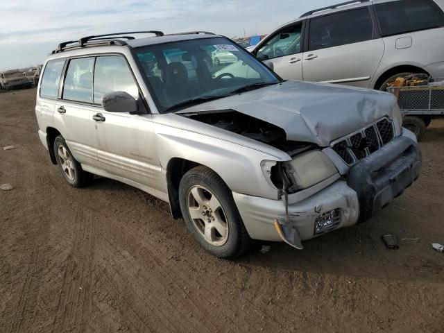 JF1SF65641H700104 - 2001 SUBARU FORESTER S SILVER photo 4