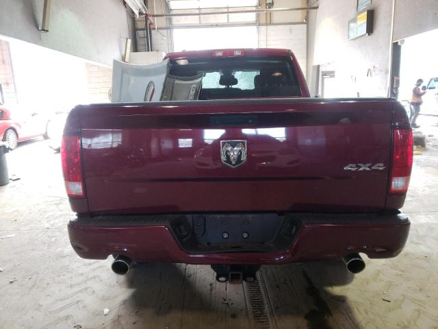 1C6RR7FT0HS767605 - 2017 RAM 1500 ST BURGUNDY photo 6