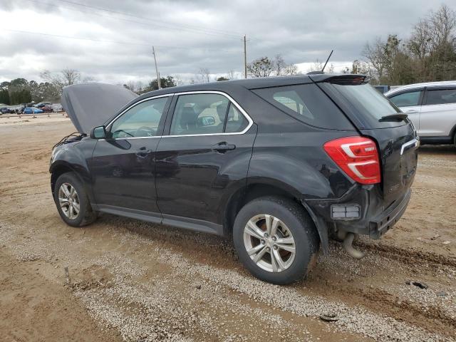 2GNALBEK2G1146780 - 2016 CHEVROLET EQUINOX LS BLACK photo 2