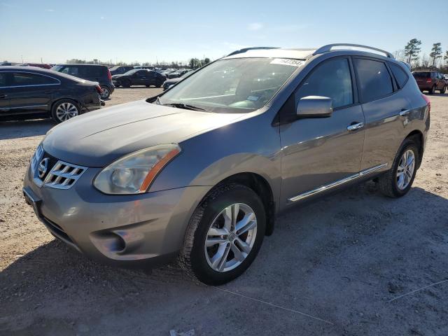 JN8AS5MT2CW614490 - 2012 NISSAN ROGUE S GRAY photo 1