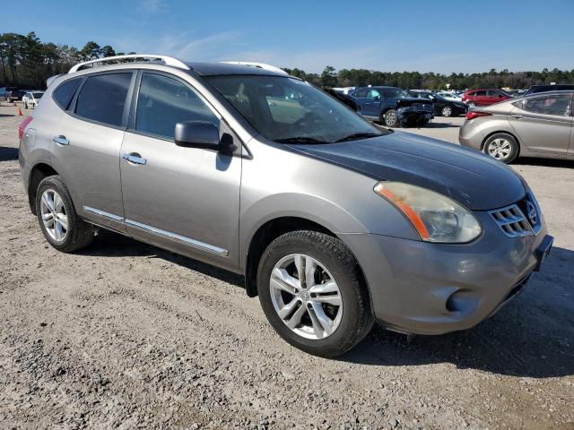 JN8AS5MT2CW614490 - 2012 NISSAN ROGUE S GRAY photo 4