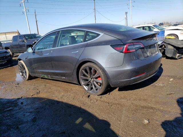 5YJ3E1EC5LF713425 - 2020 TESLA MODEL 3 SILVER photo 2