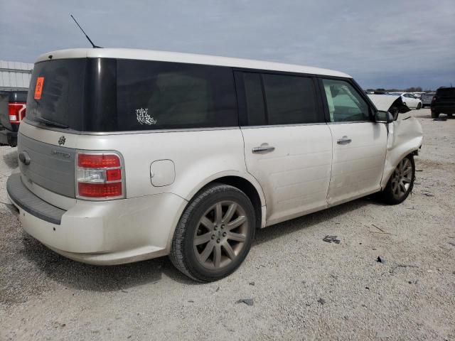 2FMGK5DC5BBD05243 - 2011 FORD FLEX LIMITED WHITE photo 3