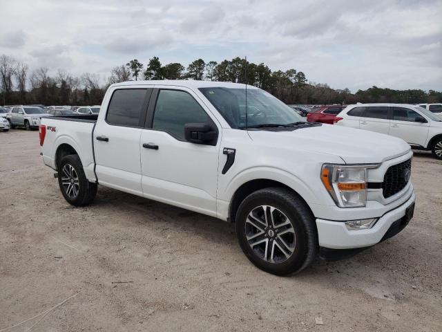 1FTEW1CPXNFA27729 - 2022 FORD F150 SUPERCREW WHITE photo 4