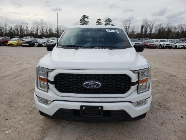 1FTEW1CPXNFA27729 - 2022 FORD F150 SUPERCREW WHITE photo 5