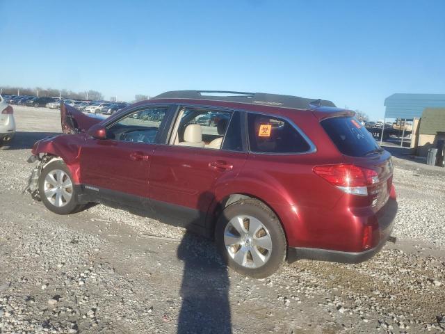 4S4BRDKC8B2435364 - 2011 SUBARU OUTBACK 3.6R LIMITED MAROON photo 2