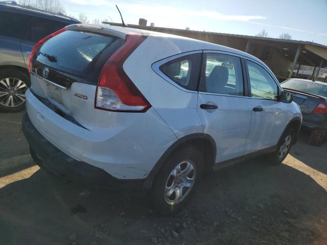 5J6RM4H3XDL045107 - 2013 HONDA CR-V LX WHITE photo 3