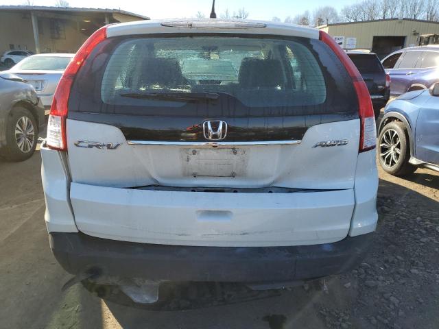 5J6RM4H3XDL045107 - 2013 HONDA CR-V LX WHITE photo 6