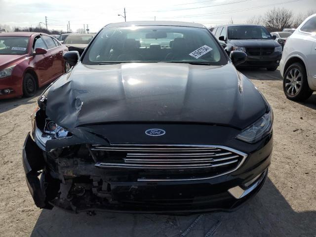 3FA6P0LU8JR120141 - 2018 FORD FUSION SE HYBRID BLACK photo 5