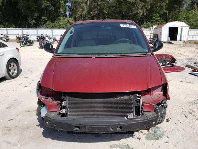 2D4GP44L97R241144 - 2007 DODGE GRAND CARA SXT BURGUNDY photo 5