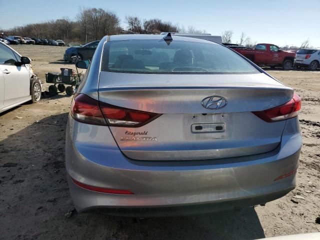 5NPD84LF0HH020927 - 2017 HYUNDAI ELANTRA SE SILVER photo 6