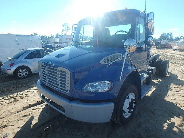 1FVACWDT0EHFZ1739 - 2014 FREIGHTLINER M2 106 MEDIUM DUTY BLUE photo 2