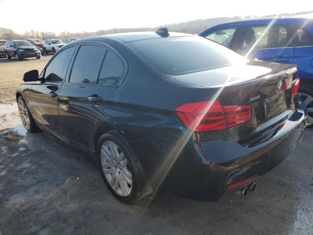 WBA8D9C52JA013778 - 2018 BMW 330 XI BLACK photo 2