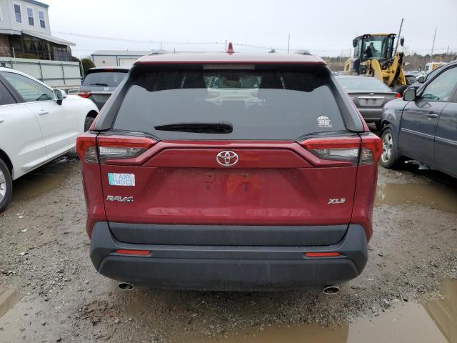 JTMW1RFV2KD502079 - 2019 TOYOTA RAV4 XLE RED photo 6