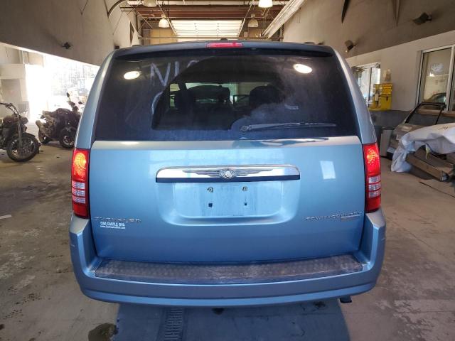 2A4RR2D17AR330148 - 2010 CHRYSLER TOWN & CNT LX BLUE photo 6