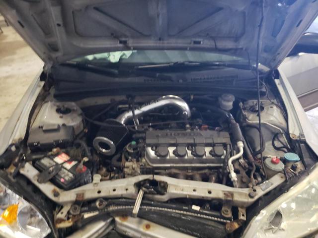 2HGES163X4H532799 - 2004 HONDA CIVIC DX VP SILVER photo 11