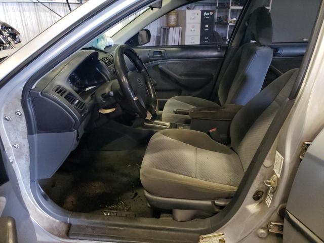 2HGES163X4H532799 - 2004 HONDA CIVIC DX VP SILVER photo 7