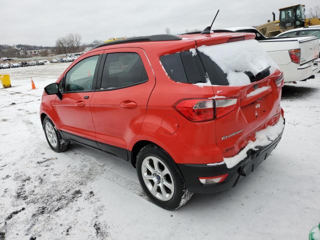 MAJ3P1TE9JC191607 - 2018 FORD ECOSPORT SE RED photo 2