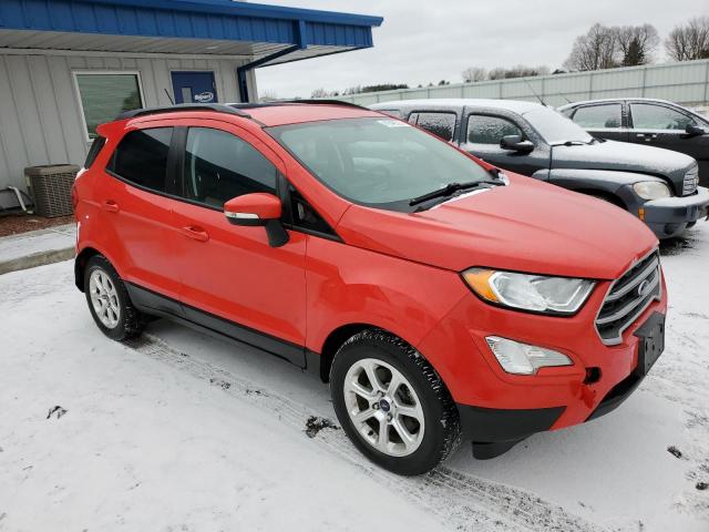 MAJ3P1TE9JC191607 - 2018 FORD ECOSPORT SE RED photo 4