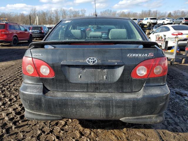 2T1BR32E57C855432 - 2007 TOYOTA COROLLA CE BLACK photo 6