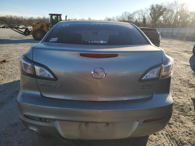 JM1BL1UF1C1610153 - 2012 MAZDA 3 I SILVER photo 6