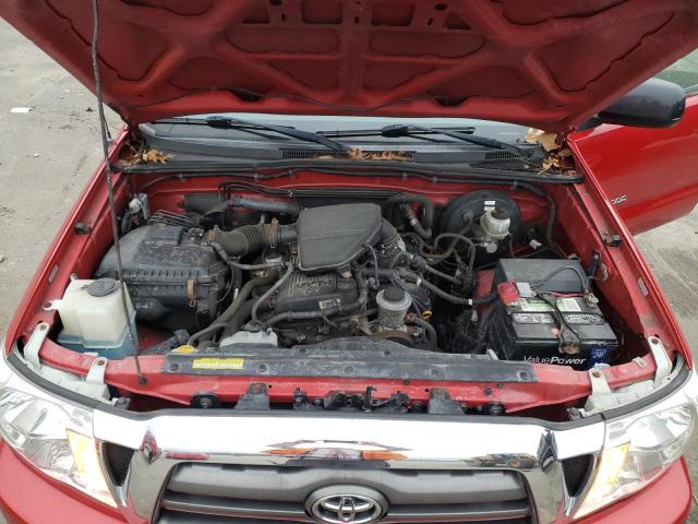 5TETX22N39Z653898 - 2009 TOYOTA TACOMA ACCESS CAB წითელი ფოტო 11