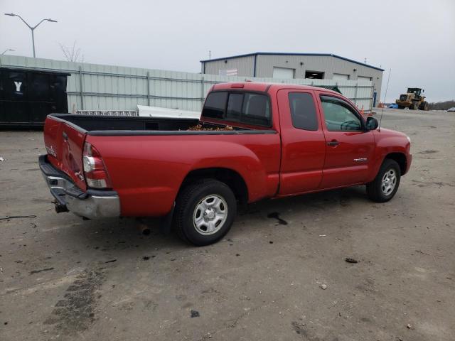 5TETX22N39Z653898 - 2009 TOYOTA TACOMA ACCESS CAB წითელი ფოტო 3